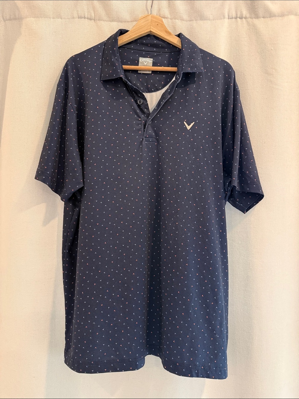 Men's Callaway Navy Polo Shirt